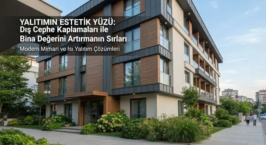 Yalıtımın Estetik Yüzü: Dış Cephe Kaplamaları ile Bina Değerini Artırmanın Sırları